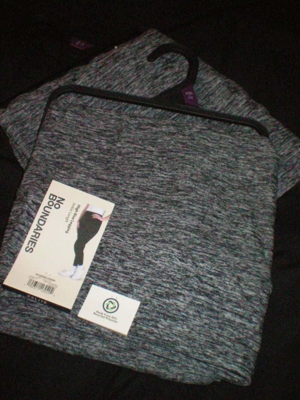 No Boundaries Leggings – Grey Space Dye